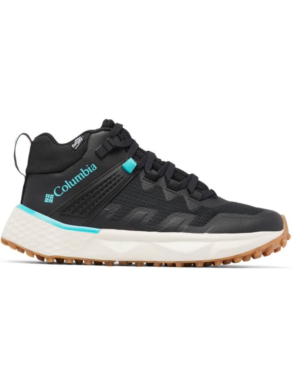 Columbia Black Mid-Top Hiking Shoe
